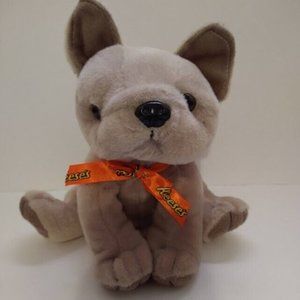 Reese's Galerie Tan French Bulldog with Orange Bow 7" Plush